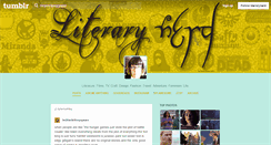 Desktop Screenshot of literarynerd.tumblr.com