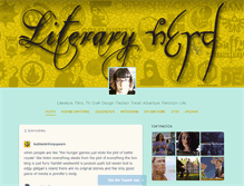 Tablet Screenshot of literarynerd.tumblr.com