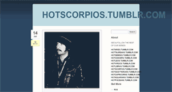 Desktop Screenshot of hotscorpios.tumblr.com