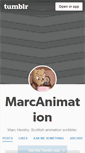 Mobile Screenshot of marcanimation.tumblr.com