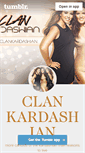 Mobile Screenshot of clankardashian.tumblr.com