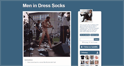 Desktop Screenshot of mendresssocks.tumblr.com