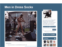 Tablet Screenshot of mendresssocks.tumblr.com