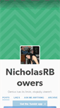 Mobile Screenshot of nicholasrbowers.tumblr.com