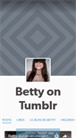 Mobile Screenshot of leblogdebetty.tumblr.com