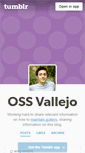 Mobile Screenshot of ossvallejo.tumblr.com