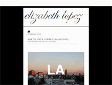 Tablet Screenshot of elizabethlopez.tumblr.com