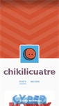 Mobile Screenshot of chikilicuatre.tumblr.com