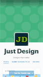 Mobile Screenshot of justdesign.tumblr.com