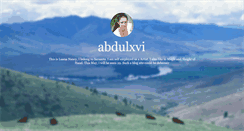 Desktop Screenshot of abdulxvi.tumblr.com