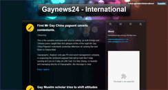 Desktop Screenshot of gaynews24international.tumblr.com