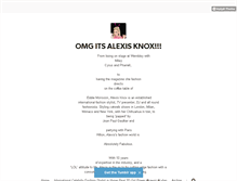 Tablet Screenshot of alexisknox.tumblr.com