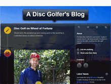 Tablet Screenshot of discgolfblog.tumblr.com