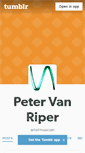Mobile Screenshot of petervanriper.tumblr.com