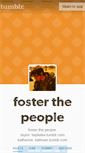Mobile Screenshot of fosterthemark.tumblr.com