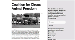 Desktop Screenshot of ccanimalfreedom.tumblr.com