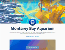 Tablet Screenshot of montereybayaquarium.tumblr.com