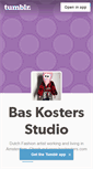 Mobile Screenshot of baskosters.tumblr.com