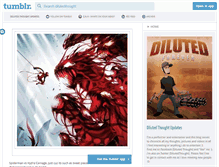 Tablet Screenshot of dilutedthought.tumblr.com