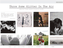 Tablet Screenshot of idthrowglitterintheair.tumblr.com