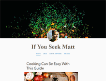 Tablet Screenshot of ifyouseekmatt.tumblr.com