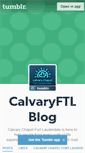 Mobile Screenshot of calvaryftl.tumblr.com