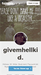 Mobile Screenshot of givemhellkid.tumblr.com