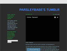 Tablet Screenshot of parsleybabe.tumblr.com