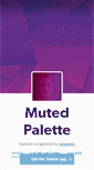 Mobile Screenshot of mutedpalette.tumblr.com