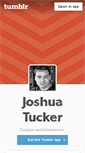 Mobile Screenshot of joshmtucker.tumblr.com