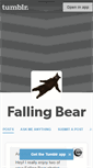 Mobile Screenshot of falling-bear.tumblr.com