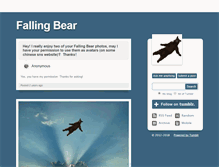 Tablet Screenshot of falling-bear.tumblr.com