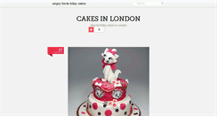 Desktop Screenshot of cakeslondon.tumblr.com