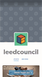 Mobile Screenshot of leedcouncil.tumblr.com