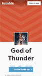 Mobile Screenshot of hammeroftheaesir.tumblr.com