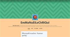 Desktop Screenshot of emmanuellechriqui.tumblr.com