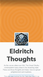 Mobile Screenshot of eldritch-thoughts.tumblr.com