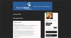 Desktop Screenshot of execuspeak.tumblr.com