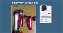 Desktop Screenshot of glitter-junkie.tumblr.com