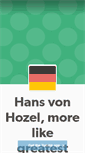 Mobile Screenshot of hans-von-hozel.tumblr.com