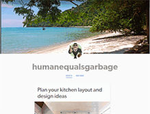 Tablet Screenshot of humanequalsgarbage.tumblr.com