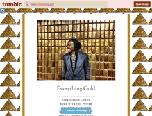 Tablet Screenshot of everything-gold.tumblr.com