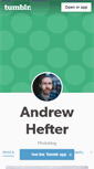 Mobile Screenshot of andrewhefter.tumblr.com