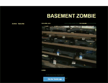 Tablet Screenshot of basementzombie.tumblr.com