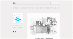 Desktop Screenshot of citycyclops.tumblr.com