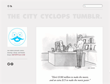 Tablet Screenshot of citycyclops.tumblr.com