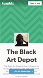 Mobile Screenshot of blackartdepot.tumblr.com
