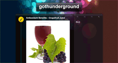 Desktop Screenshot of gothunderground.tumblr.com