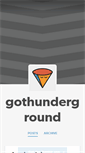 Mobile Screenshot of gothunderground.tumblr.com