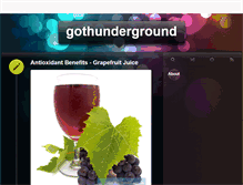 Tablet Screenshot of gothunderground.tumblr.com